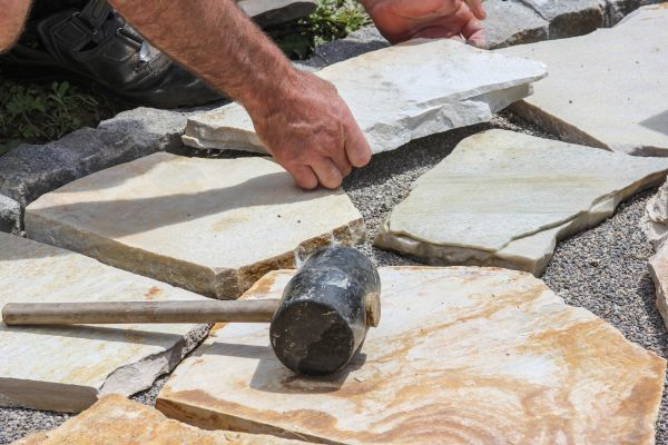 Cost of Stone Sidewalk Installation in Sanford