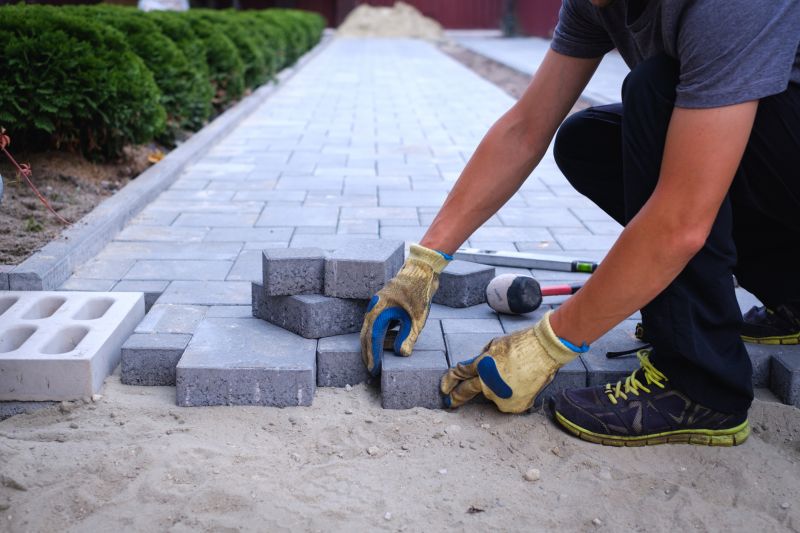 Landscape Paver Installations